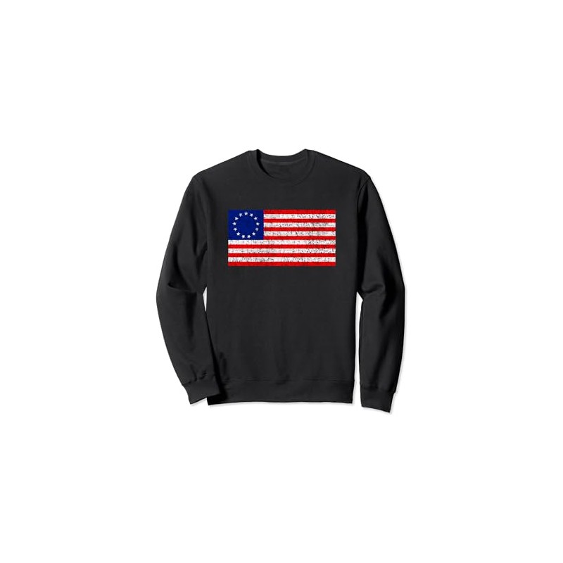 Betsy Ross Flag (High Res Version) Sweatshirt