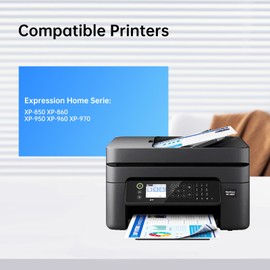 277XL Ink Cartridges Replacement for epson 277 ink cartridges Combo Pack for epson XP-960 XP-970 XP-850 XP-860 XP-950 Printer (2 Black, 1 Cyan, 1 Magenta, 1 Yellow,1 Light Cyan,1 Light Magenta)7 Pack