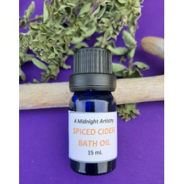 A Midnight Artistry Spiced Cider Bath Oil 15 mL - Free Shipping