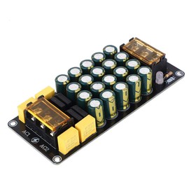 Fafeicy 1200W 100V 12A Rectifier Filter Module, Dual Power Rectifier Filter Amplifier, Rectifier Filter Board with Four Working Modes with Large Ports