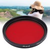 Camera Full Red Lens Filter Full Red Filter Camera Waterproof