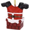 Tree Buddees Santa Stuck in The Chimney Cute Christmas Ornament