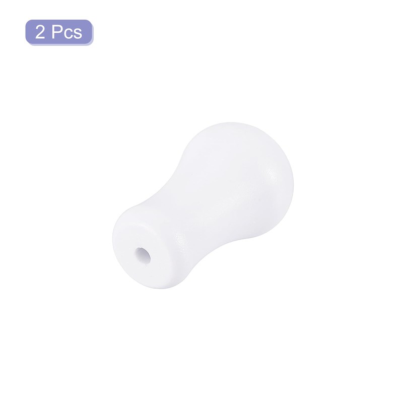 sourcing map 2Pcs Cord Knobs, 25.4mm Window Blind Tassels Plastic