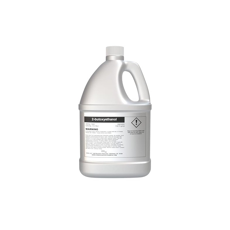 Butyl Cellosolve (2-butoxyethanol) High Purity (1 Gallon (128 Fl Oz))