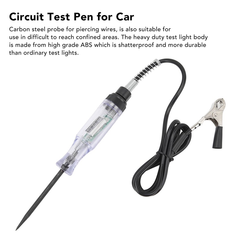 Car Truck Circuit Test Pen 3V to 70V Bi Directional