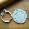 Sweet Prints Inc Apple (outline) Cookie Cutter - Dishwasher Safe
