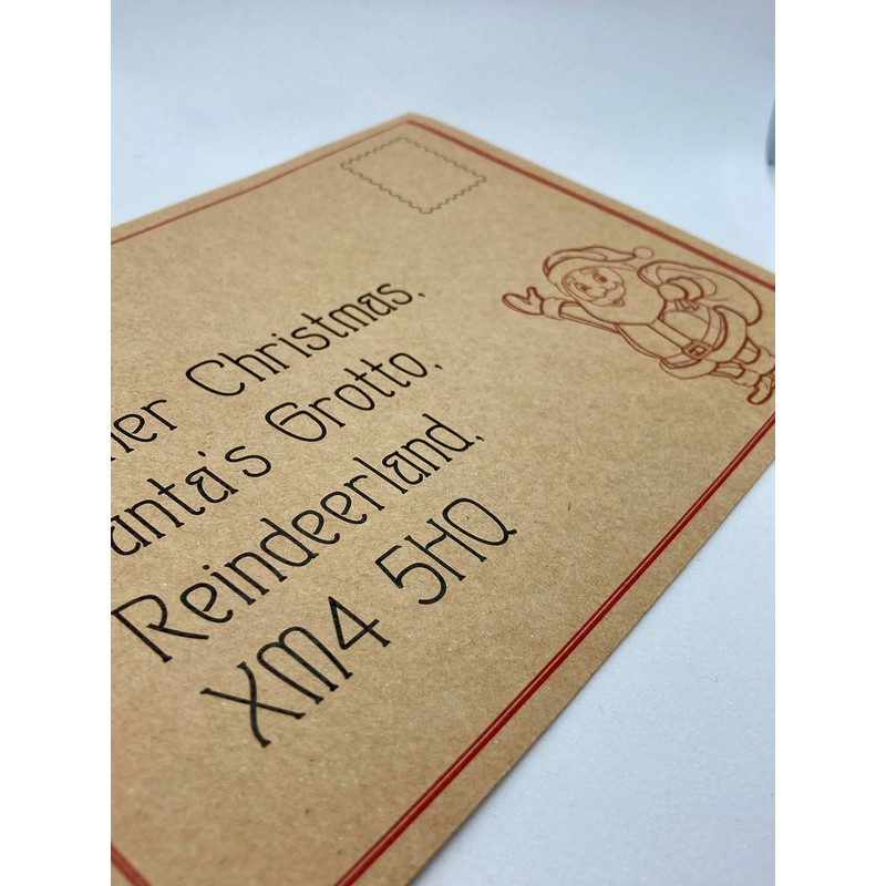 Letter to Santa kit | letter, envelope and sticker included