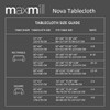 maxmill Rectangle Textured Tablecloth Waterproof Spillproof Wrinkle Free Table Cloth,