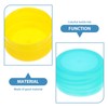 IMIKEYA Pack of 100 Plastic Bottle Lids, Colourful Bottle Lids,