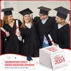 100Pcs Class of 2024 Graduation Napkins, Disposable Congrats Grad Paper