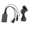 Bluetooth AUX Adapter, Car Radio Microphone with AUX Audio Cable