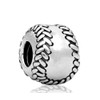 Softball/Baseball Charm Bead for Charms Bracelets