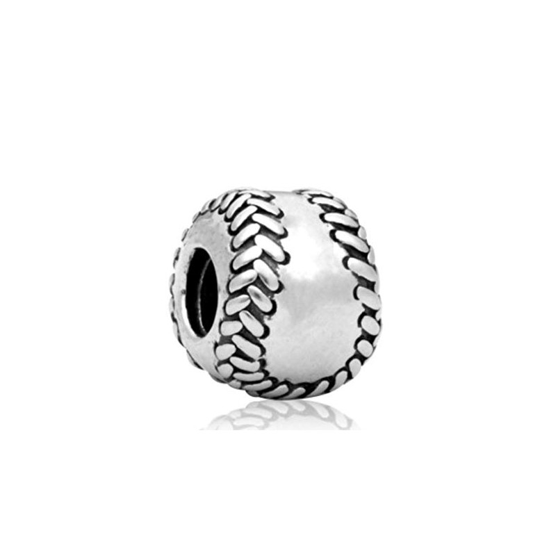 Softball/Baseball Charm Bead for Charms Bracelets