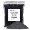 LE LEMATEC Silicon Carbide #100 Sandblasting Media for Rock Tumbling,