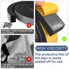 SFNSM 3PCS 6.6ft x 1.6in Black Polyurethane (PU) Universal Vented