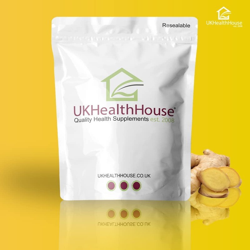 Premium Ginger Powder (Ground) Strong, Superior Sri-Lankan Roots Reflux, (Zingiber