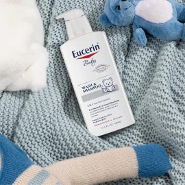 Champú Y Gel De Baño Eucerin Para Bebés, 13.5 Onzas Líquidas