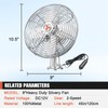 CRAFTZONE 12V Fan RV|Truck Cooling Heavy Duty 8" Metal Car
