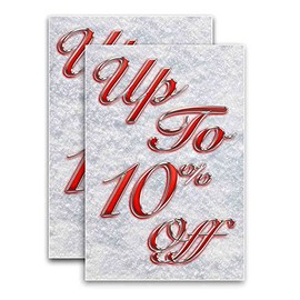 Special Offer (24" X 36") Vinyl Decal Only (Pack of 2)