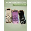 TECART Soft TPU Key Fob Fit for Nissan Armada Frontier