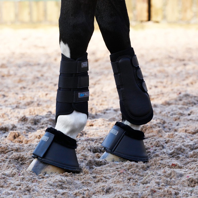 Masta Air-Flux Horse Brushing Boots - Training Neoprene Protective Wrap
