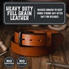 Main Street Forge American Made Leather Belt for Men |