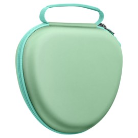 Fintie - Funda rígida para auriculares AirPods Max, bolsa de almacenamiento de viaje protectora de repuesto con encendido y apagado automático para AirPods Max (verde)