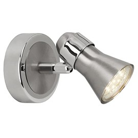 Brilliant G15410/77 Spotlight LED Steel / Chrome GU10 5 W Metal Silver