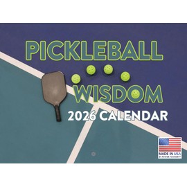 The Love Of Pickleball Calendar 2026 Monthly Wall Calender 12 Month | American Made In The USAll