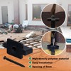 CNQLIS 300PCS Hidden Deck Fasteners Fasteners T Clips, Universal Nylon