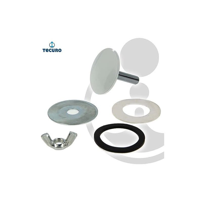 Tecuro Tap Hole Cover Deckrosette Tap Hole Lid Diameter 53