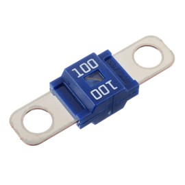 BOJACK AMI/Midi Fuse 100A High Current Fuse Bolt-on Fuse 100 Amp for Cars, Trucks, Construction Vehicles, Buses, Caravans (Pack of 5)