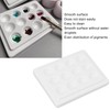Ceramic Paint Palettes Watercolor Paint Palette Reusable White Smooth Dustproof