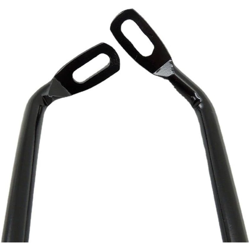 2Pcs Black Rear Derailleur Protector,Steel Bicycle Derailleur Guard,Bike Rear Derailleur