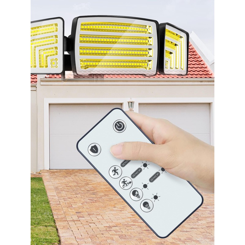 Solar Lights Outdoor Remote Control Replacement Compatible with Ensenior 5