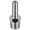 Sealey AC08 Screwed Tailpiece Male 1/4BSPT - 1/4 Hose Pack