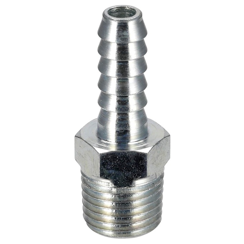 Sealey AC08 Screwed Tailpiece Male 1/4BSPT - 1/4 Hose Pack