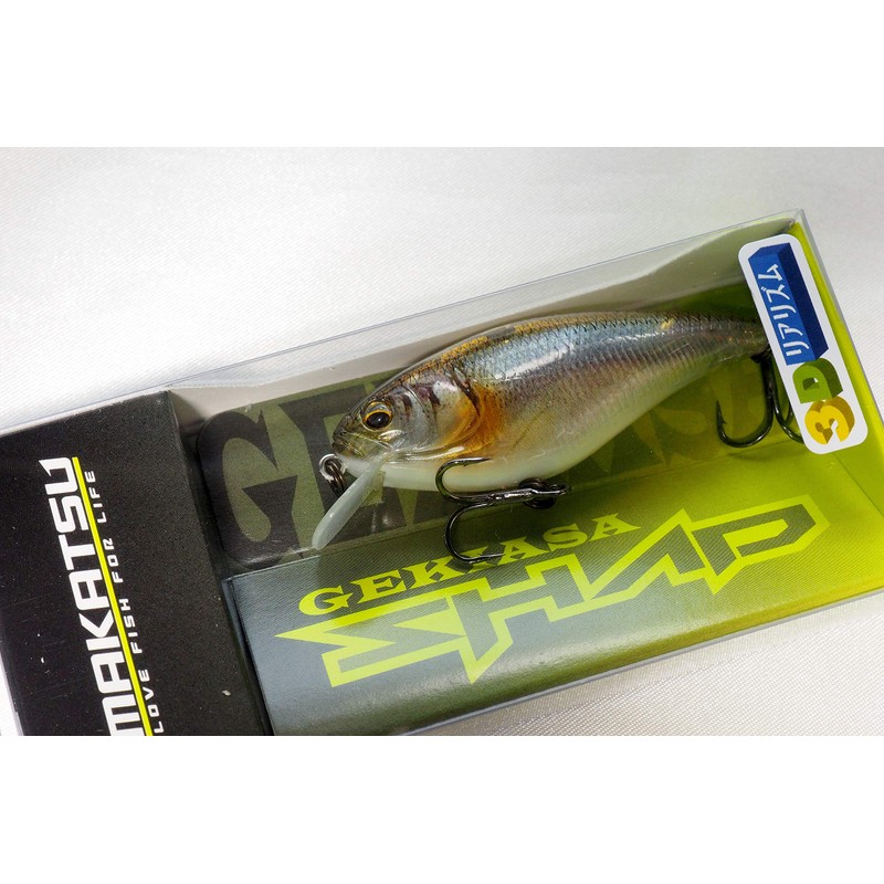 Imakatsu Gekia Shad 3D Realism #718 3DR Real Wakasagi