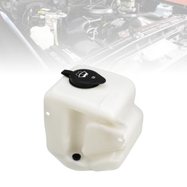 603-131 Front Washer Fluid Reservoir with Cap Compatible with 1985-1991 Chevy Blazer C10 C20 C30 & 1985-1991 GMC C1500 C2500 C3500, Windshield Washer Fluid Reservoir Replaces OEM #22049297, 22677855