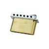 Guyker Guitar Tremolo Bridge with Brass Roller Saddle String Space