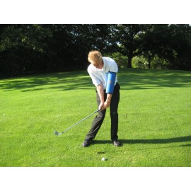 G. A. Brooks Golf Company Golf Trainer - Bending Your Arm, Get Help From The "Straight Arm"