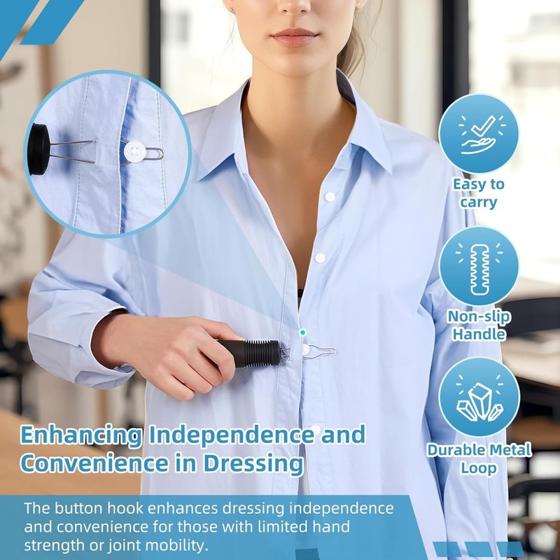 Button Hook and Zipper Pull Helper Tool – Button Hook