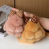 Soft Fluffy Rabbit Keyring Cute Plush Rabbit Key Ring Plush