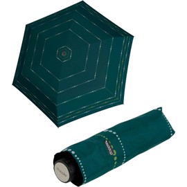Doppler Fibreglass Havana Sydney Pocket Umbrella Green