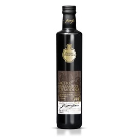 Giuseppe Cremonini OU Kosher Balsamic Vinegar Di Modena, IGP Certified, Consortium certified, oak aged, 3 levels of density, Caramel free, Cooked grape must and wine vinegar only (3 Grape)(500ml)