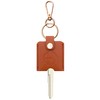 ANHBKAR Car Key Cover Keychain for Broken Key - Leather