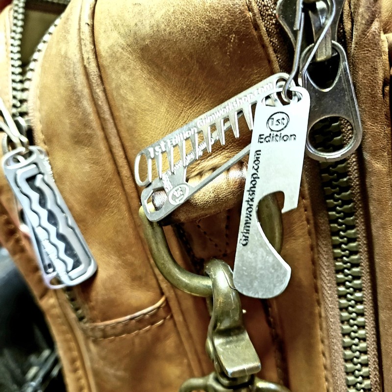 Bottle Opener Micro Tool - Grim Workshop - EDC Bottle