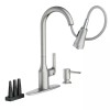 Moen Milton Single-Handle Pull Down Sprayer Kitchen Faucet with Reflex