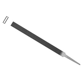 Grobet USA Pillar Checkering File 6 Inch Cut 00 20 lines per inch