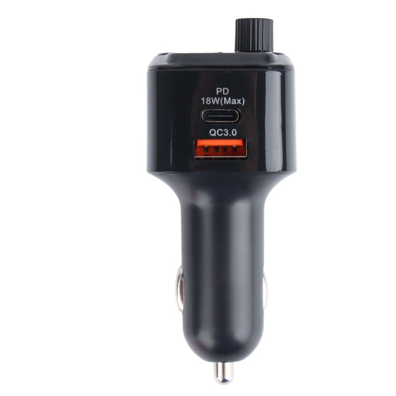 Car Bluetooth Adapter V5.0 FM Bluetooth Transmitter MP3 Music Player